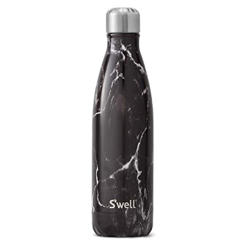 S'well Unisex's Water Bottle, Black Marble, 750 ml S'well Unisex's Water Bottle, Black Marble, 750 ml