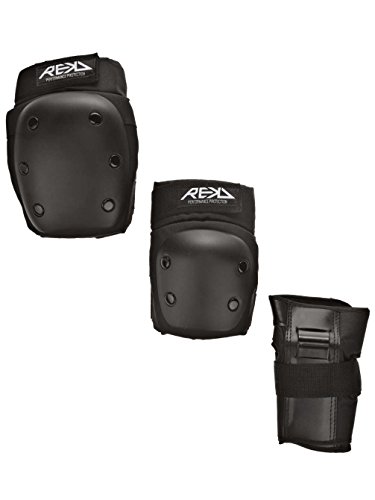 REKDHeavy Duty Triple Pad Set, Complete Protection Pack, Fully Certified for All Action Sports