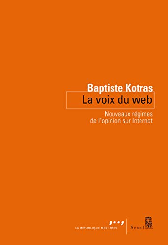 La parole en ligne (SEUIL/REP.IDEES) francais La parole en ligne (SEUIL/REP.IDEES) francais
