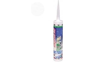 Mapei Mapesil AC Mastic d'étanchéité pour vitre, résiste à la moisissure