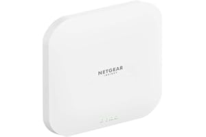 NETGEAR Wireless Access Point (WAX620) - Wi-Fi 6 Dual-Band AX3600 Speed | Up to 256 Client Devices | 1 x 2.5G Ethernet LAN Port | 802.11ax | Insight Remote Management, WAX620-100EUS