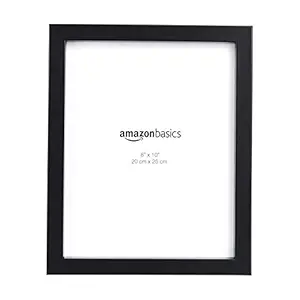 AmazonBasics Photo Frame with Stand, Set of 5 | 8