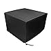 Produktbild WCS Oxford Cloth Outdoor Gartenmöbel Wasserdichte Staubschutz Gartentisch Und Stuhl Sonnencreme Maschine Abdeckung Eine Vielzahl Von Größen Erhältlich Schwarz Zelt-Kleint (Size : 180x120x74cm)