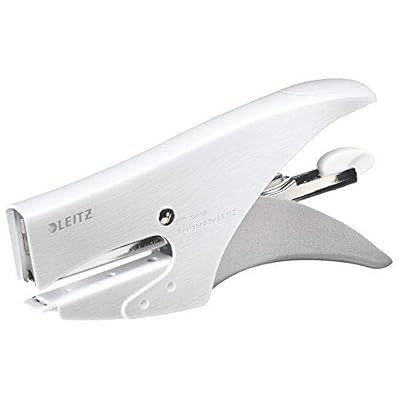 SERVICE ACHAT Leitz Wow Agrafeuse manuelle Blanc Effet Brossé