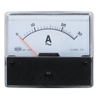Preisvergleich Produktbild Amperemeter Einbau Messinstrument Panel Meter 0-30A AC