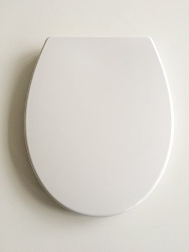 WC Sitz Klobrille mit Absenkautomatik und auf Knopfdruck abnehmbar zur Reinigung - 2