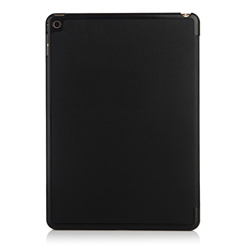 iHarbort® iPad Air 2 Hülle – Multi-Winkel PU Leder Tasche Hülle Etui Schutzhülle Ständer Smart Cover für iPad Air 2 / iPad 6 9.7 zoll, mit Schlaf / Wach-up-Funktion schwarz - 5