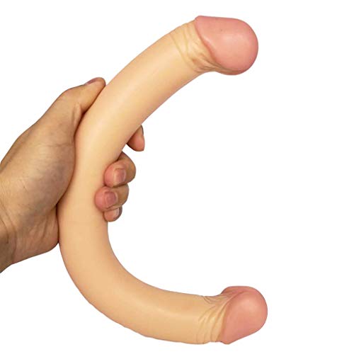 Preisvergleich Produktbild HNLJ Massagegerät Doppelkopf Wasserdicht Zauberstab Massagestab Hautnah Körperentspannung Erleben Simulierter Penis