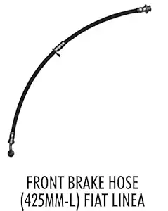 Bravo Front Brake Hose (425Mm-L) Fiat Linea