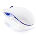 Produktbild CSL - 2400dpi Gaming USB Maus | ergonomisches Design | blaue LEDs | 6 Tasten | weiß