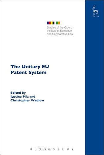 Livres Couvertures de The Unitary EU Patent System