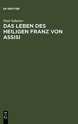 Preisvergleich Produktbild Das Leben des heiligen Franz von Assisi