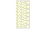 wandfabrik – 100 Leuchtsticker – Sterne – Fluoreszierende Wandsticker – Im Dunkeln leuchtend! (LP-100S) - 2
