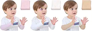 KALSARIA Arm Sleeves for Kids Toddlers UPF 50 UV Sun Protection,Winter Sleeves to Cover Arms - Light Pink Pink And Skin (Pack of 3)