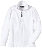 elastisch CMP Jungen Fleeceshirt Funktions Rolli, Bianco, 128