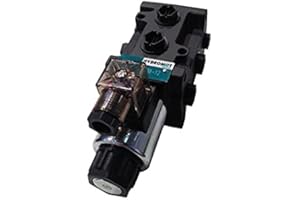 HYDROMOT Valvola magnetica (valvola di commutazione/direzionale), 6/2, 3/8”, 45 litri/min., 12 Volt, 1