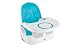 Fisher-Price Quick Clean 'n' Go Feeding Booster Seat-Blue baby seat, chair