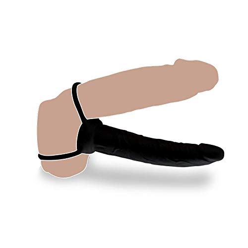 LOVE AND VIBES - Idéal pour homme - anneaux + gaine pleine de 15,0cm