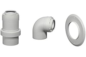 VIESSMANN WERKE GMBH & CO. KG Viessmann Abgassystem konzentrisch AZ DN 60/100 Rohr Bogen T-Stück Revision (Außenwandpaket DN60/100)