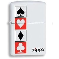 ZIPPO LIGHTER "WHITE MATTE 28769" BY MAKBROS (LIMITED EDITION FROM USA)