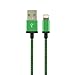 Produktbild Amazing Super Fast 3 m lang 3 m geflochten Daten Lightning Kabel Ladekabel für iPhone 8 x 7 Plus 6 5 SE Air Grün Farbe
