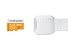 Produktbild Samsung MicroSD Evo 16GB Class10 48MB/s + USB2.0 R