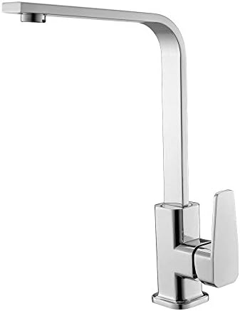 Witsinhome Amazing Price Stainless Steel Single Lever One Hole Polished Chrome Monobloc Mixer Kitchen Taps, Taps For Kitchen