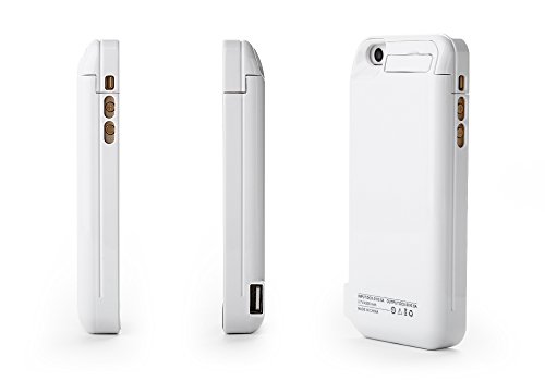 ZOGIN Funda Protectora Cargador con Bater a 4200mAh Funda de Bater a Externa para iPhone 5 5C 5S Color Blanco reviews ZOGIN Funda Protectora Cargador con Bater a 4200mAh Funda de Bater a Externa para iPhone 5 5C 5S Color Blanco