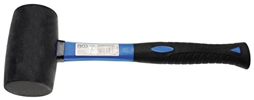 BGS Gummi-Ausbeulhammer mit Fiberglasstiel, 750 g, 1962