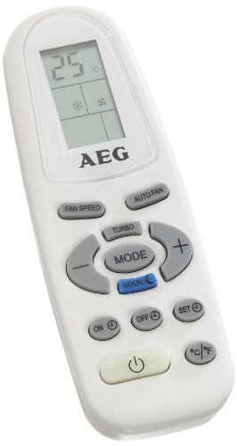 AEG 231591 K25 A plus Mobiles Kompakt Klimagerät 3 in 1 Klimaanlage Kühlung, Entfeuchtung, Ventilation, 2,4 kW, Schalldruckpegel 38/48 db, Energieeffizienzklasse A (EER 2,84) - 7