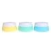 Rrimin 3 Pcs Soft and Durable Silicone Cosmetic Containers Bottles with Sealed Lids RS.544.00
