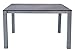 Produktbild kynast exklusiv Aluminium Gartentisch 150x90 cm Spraystone Silber/Anthrazit
