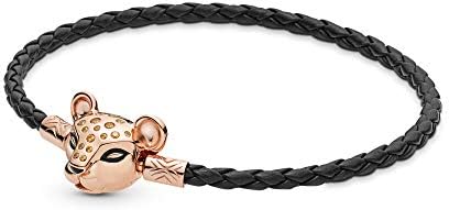 Rose Moments Woven Lion 588053CBK Ladies' Bracelet