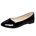 Produktbild B-commerce Damen Mädchen Frühling Sommer Single Schuhe Knöchel Flache Slipper Slip On Flock Römische Freizeitschuhe
