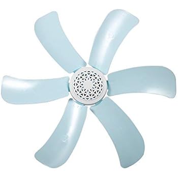 Zetiling Deckenventilator, 6 Flügel ABS Mini Energiesparender