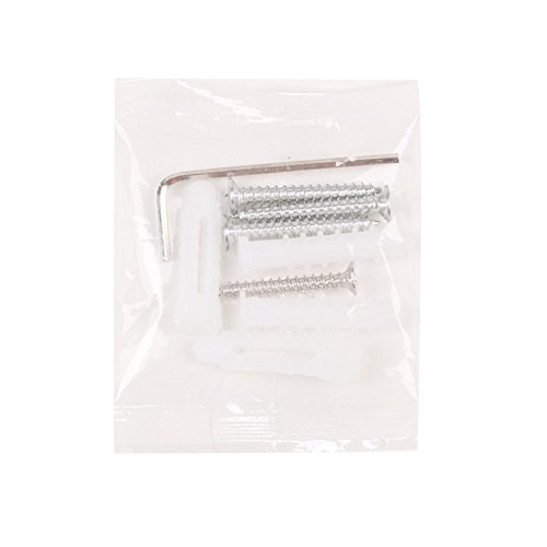 Handtuchhalter für Badhalter Wandmontage, 0-180 ° Schwenkverchromter Edelstahl (2 Armig) - 7