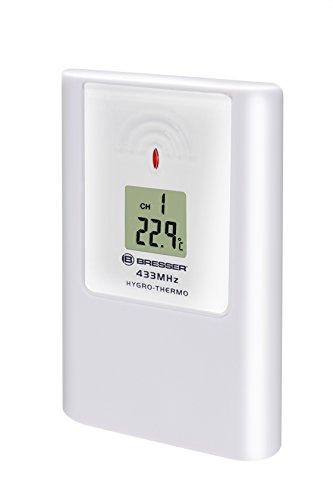 Bresser Wetterstation und Wanduhr TemeoTrend JC, schwarz - 3