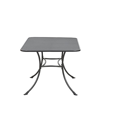 Siena Garden 680202 Streckmetalltisch, eisengrau, L 145 x B 90 x H 72cm - 3