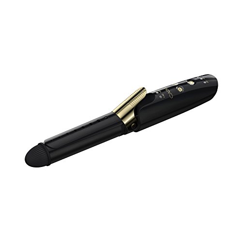 Carmen by Samantha C81037 Cordless USB Rechargeable Curling Tong with Keratin Protech - Black