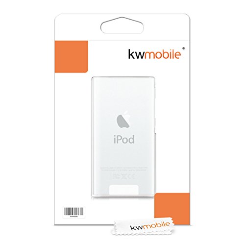 kwmobile Funda para Apple iPod Nano 7 - Carcasa para m  vil en  TPU Silicona  - Protector  Trasero  en  Transparente Mate 
