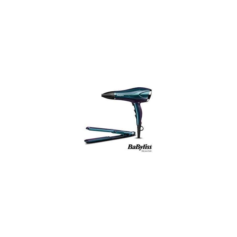 BaByliss Iridescent Hair Dryer & Hair Straightener Pro set