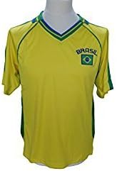 IDMerchandising Brazil Brasil Football Shirt with round neck