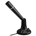 Produktbild TBTUA USB-Mikrofon für Computer - Plug & Play-Aufnahmemikrofon mit Stummschalttaste - Kompatibel mit PC, Laptop - Ideal für YouTube, Skype, Gaming, Podcast (1,3 m) (Color : Black)