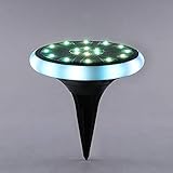 Se puede instalar en sus caminos de acceso, pasillos, aceras y otras áreas del césped. El patio ilumina el camino para usted y agrega mucha decoración, al igual que los diamantes brillantes le brindan más elegancia y diversión a su jardín.