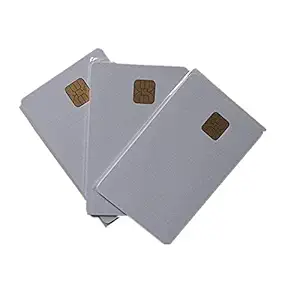 GLENEX PVC Inkjet Chip Card SLE-4428/ISSI-4428 Big Chip with Contact IC Card for EPSN Inkjet Printers (Set of 50Pcs)