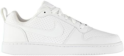 Official Shoes Nike Court Borough Trainers Womens White Sports Trainers Sneakers (UK5) (EU38.5) (US7.5)