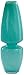 Produktbild Cyan Design 02381 38,1 cm türkis schlank Vase,, glas, türkis, Large
