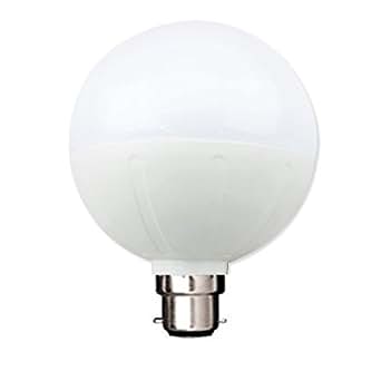 18w Round LED Globe Bulb B22 Bayonet Warm White Equivalent to 162w