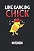 Produktbild Line Dancing Chick Notebook: Liniertes Line Dance Notizbuch für Tanzlehrer oder Journal für Linedance Tanzschüler