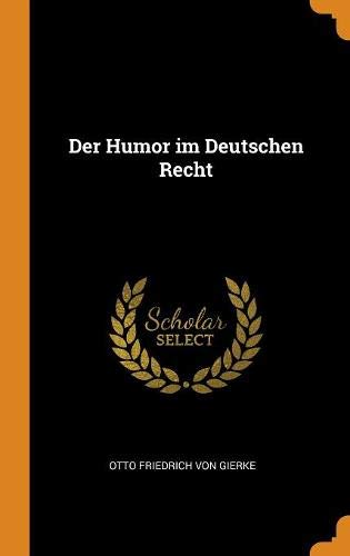Preisvergleich Produktbild Der Humor Im Deutschen Recht